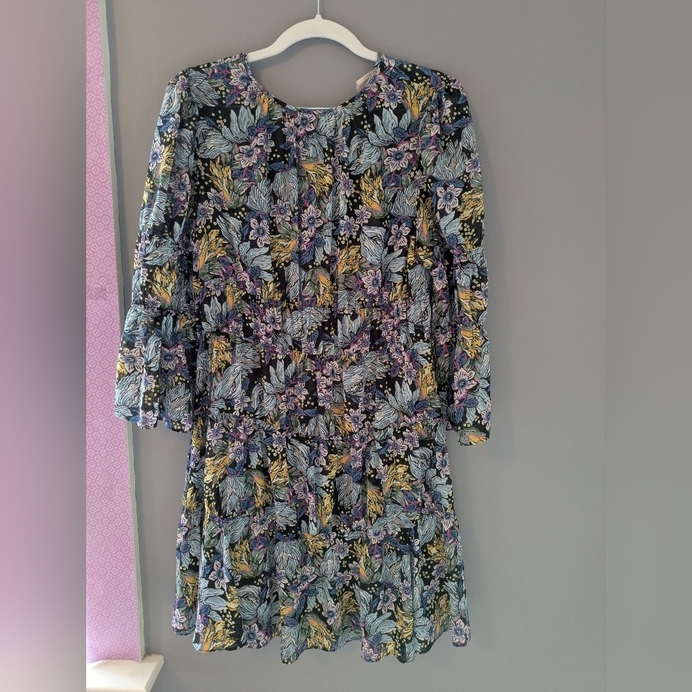 Cinq A Sept Floral Print Women's Dress 2 - Picture 3 of 16
